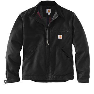 (NWT) Carhartt Mens Duck Detroit Jacket Winter Coat Black
